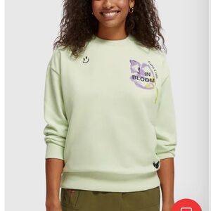 Scotch and Soda loose fit organic cotton sweatshirt- size medium